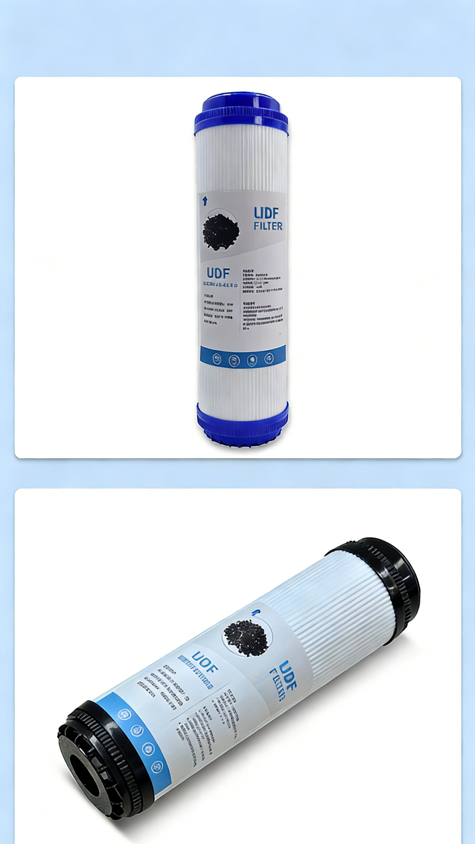 10/20-inch UDF activated carbon filter cartridge